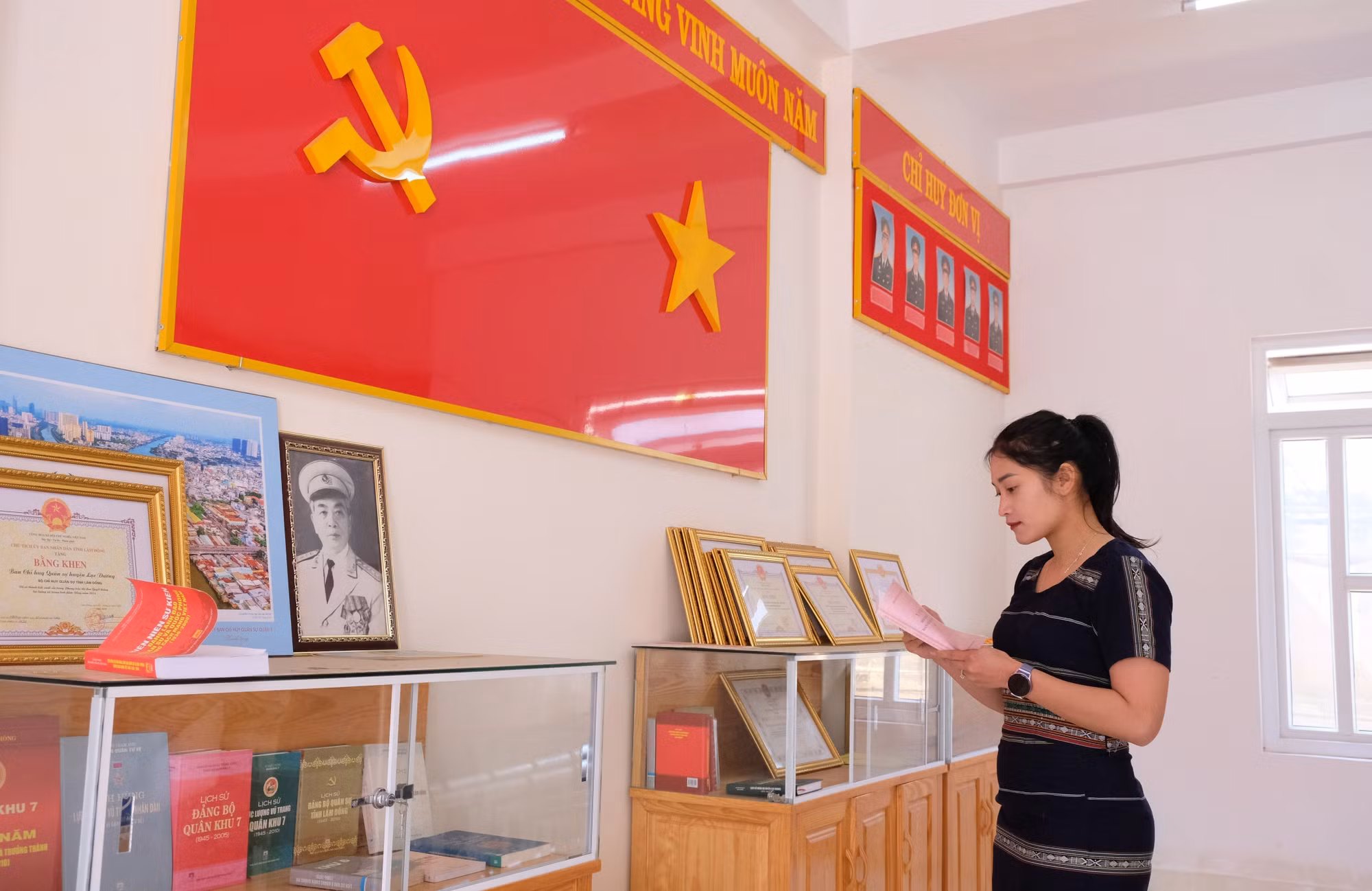 Đảng viên trẻ Pang Ting Đinh Thảo (Ban Chỉ huy quân sự phường Langbiang – Đà Lạt) tin tưởng Đại hội sẽ có những quyết sách đột phá, thực hiện hiệu quả các mục tiêu phát triển đất nước đến năm 2030.