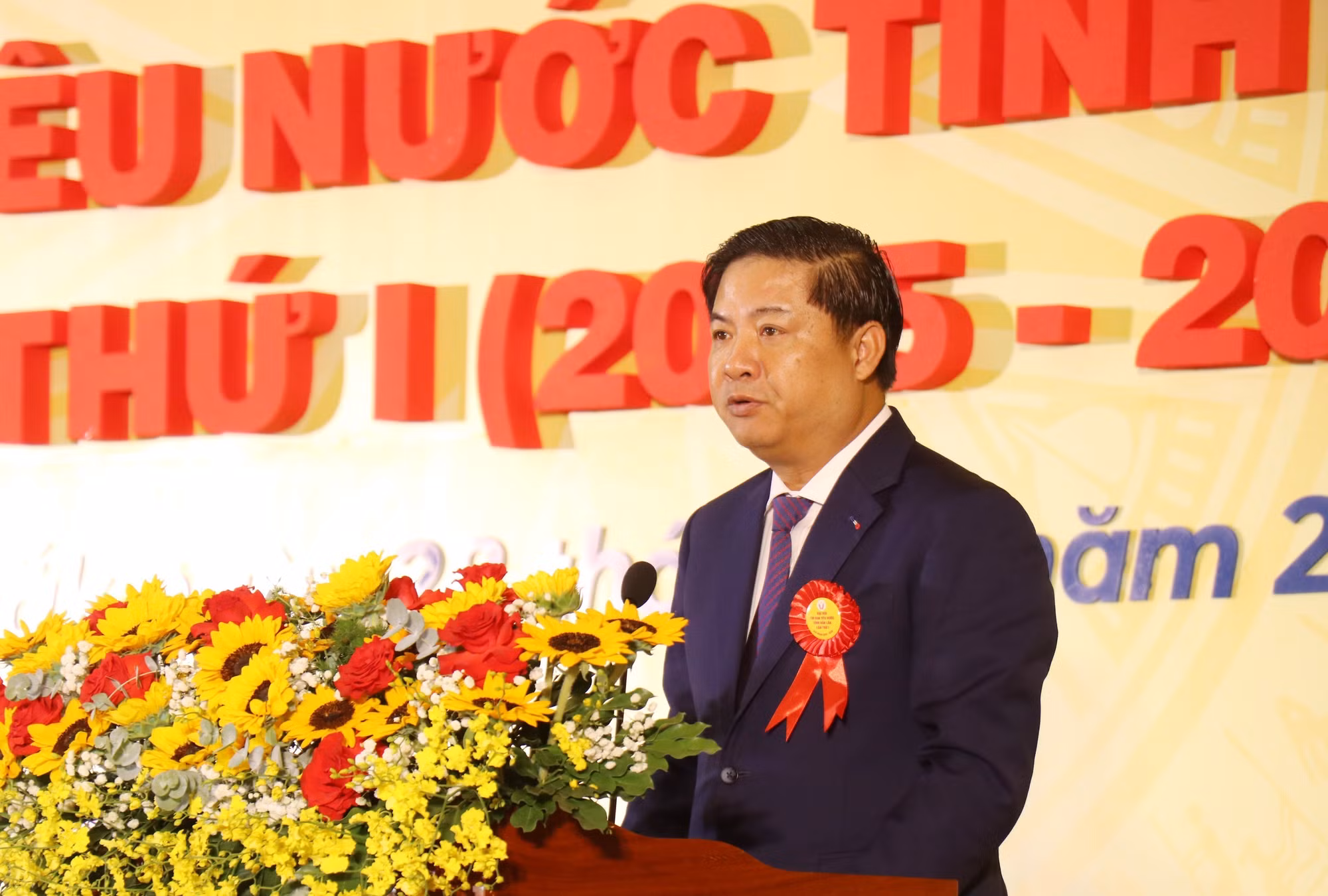 Ông Lương Nguyễn Minh Triết, Ủy viên dự khuyết Trung ương Đảng, Bí thư Tỉnh ủy Đắk Lắk, phát biểu chỉ đạo Đại hội.