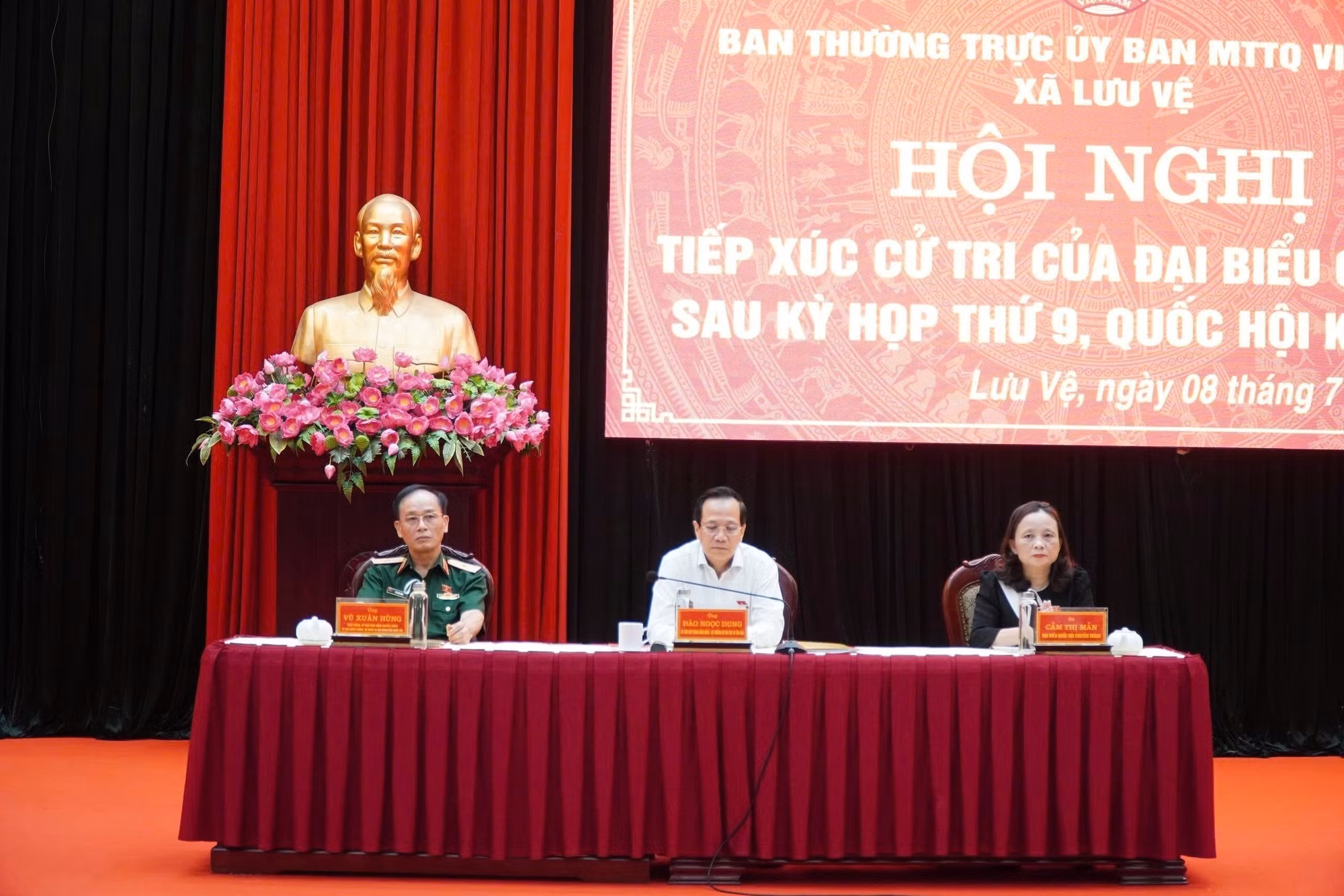 Chủ trì hội nghị. Ảnh: TTXVN phát