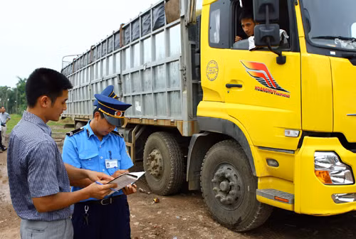 Bắt tài xế xe đầu kéo cày nát trạm cân ảnh 1