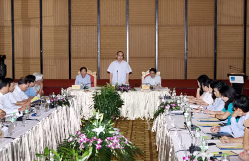 Đồng chí Nguyễn Thiện Nhân thăm Trung tâm hành chính công Quảng Ninh ảnh 1