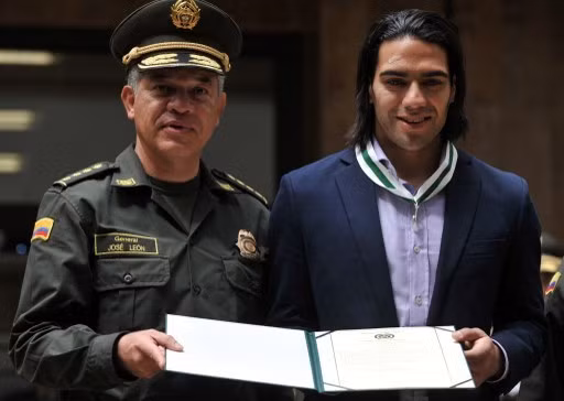 Falcao được tôn vinh tại Bogota ảnh 1
