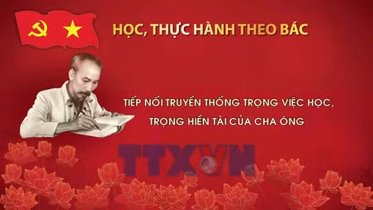Tiếp nối truyền thống trọng việc học, trọng hiền tài của cha ông