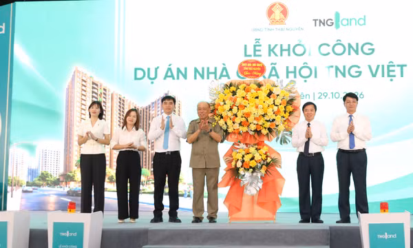 TNG Land khởi công Dự án nhà ở xã hội TNG Việt Bắc 2