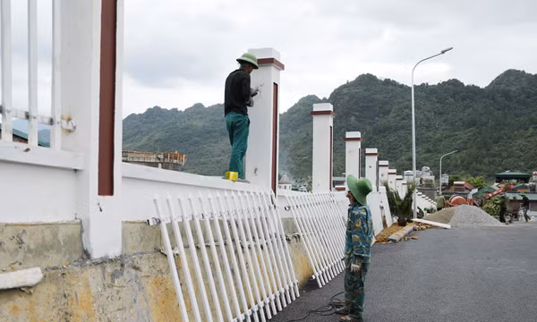 Gấp rút hoàn thiện Dự án mở rộng Trường Chính trị tỉnh Lai Châu 