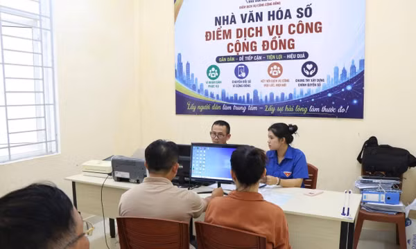  Giải quyết thủ tục hành chính ở cơ sở nhanh hơn nhờ công nghệ số