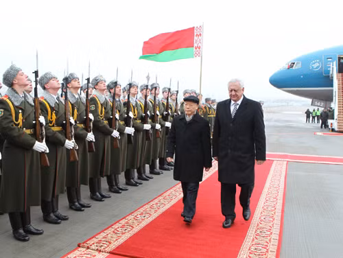 Tổng Bí thư Nguyễn Phú Trọng thăm Cộng hòa Belarus ảnh 1