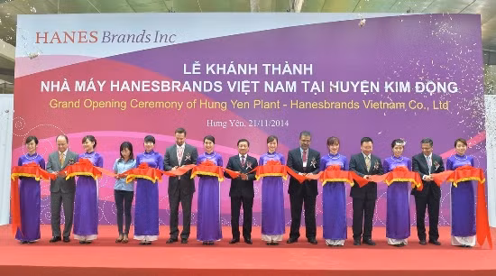 Hanesbrands mở rộng sản xuất sản phẩm may mặc ảnh 1