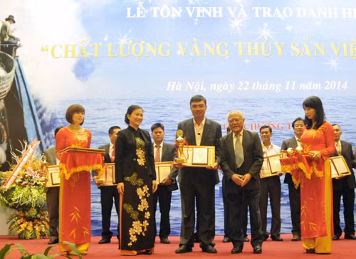 101 tập thể, cá nhân đạt danh hiệu “Chất lượng vàng thủy sản” ảnh 1