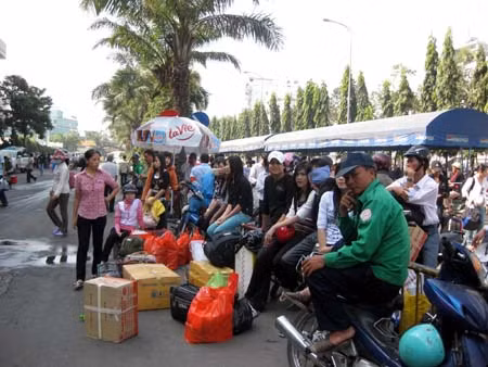 Xe khách dịp Tết: Không lo hết vé! ảnh 1