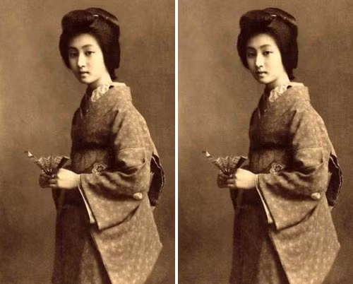 Ngỡ ngàng với nhan sắc thuần khiết của geisha 100 năm trước ảnh 7