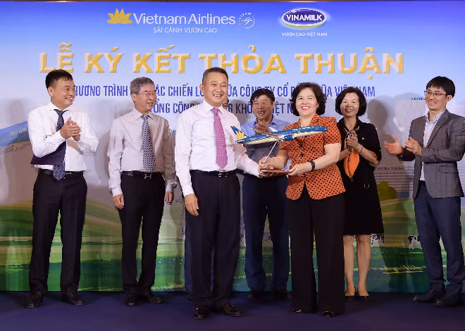 Vietnam Airlines và Vinamilk hợp tác chiến lược cùng phát triển thương hiệu vươn tầm quốc tế ảnh 4