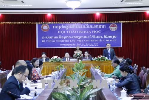 Học viện Chính trị quốc gia Việt Nam-Lào tổ chức hội thảo khoa học ảnh 1