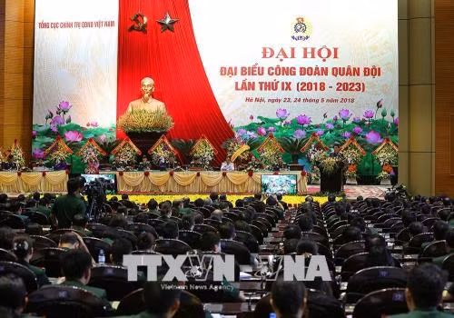 Khai mạc Đại hội đại biểu Công đoàn Quân đội lần thứ IX ảnh 2