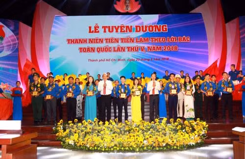 Tuyên dương thanh niên tiên tiến làm theo lời Bác toàn quốc ảnh 1