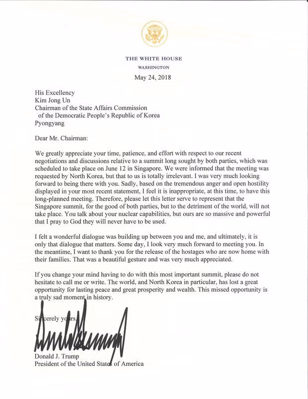 Thượng đỉnh Trump-Kim bị huỷ, chuyện gì xảy ra tiếp theo? ảnh 2
