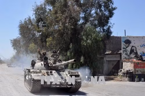 Syria bác bỏ việc IS rời khỏi vùng chiếm giữ ở thủ đô Damascus ảnh 1