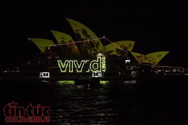 Nhà hát 'Con sò' biến hình trong Lễ hội ánh sáng Vivid 2018 ảnh 4