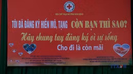 Lan tỏa tinh thần nhân ái 'hiến tặng ánh sáng'