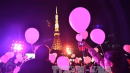 Thế giới hân hoan đón Năm mới 2016