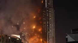 Cháy lớn tại khách sạn UAE sát giao thừa