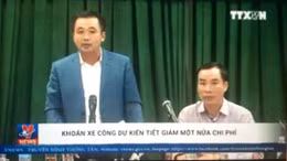 Khoán kinh phí xe công sẽ tiết giảm một nửa chi phí