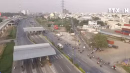 Hoàn vốn sớm, trạm thu phí Xa lộ Hà Nội tạm ngừng thu phí