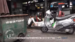 Rùng mình chén đĩa bẩn trong các hàng quán vỉa hè