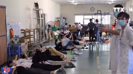 Nhiều công nhân có dấu hiệu bị ngộ độc khí tại Quảng Ninh
