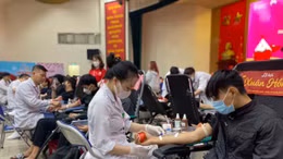 Niềm vui hiến máu đầu năm