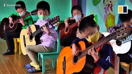 Bên trong trường mầm non ươm mầm tài năng nhí ở Triều Tiên