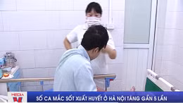Số ca mắc sốt xuất huyết ở Hà Nội tăng gần 5 lần