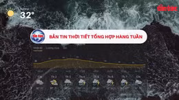 Bản tin thời tiết tổng hợp hàng tuần