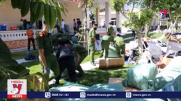 Bắt giữ 57 tấn hàng hóa nhập lậu từ Campuchia