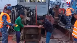 Bộ đội Biên phòng Cà Mau tịch thu 25.000 lít dầu không rõ nguồn gốc