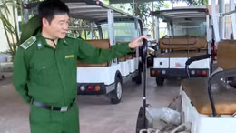 Xe điện 'đắp chiếu' suốt 5 năm tại khu di tích Ngã ba Đồng Lộc do chưa được cấp phép