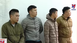 Ninh Bình tạm giữ 4 đối tượng đốt pháo trái phép