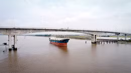 Người dân hai bên bờ Ninh Cơ háo hức chờ ngày thông xe cầu Thịnh Long