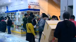 Không còn khẩu trang, nước rửa tay tại ‘chợ thuốc’ Hapulico