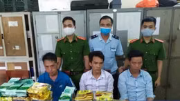 Công an Nghệ An bắt vụ vận chuyển ma túy xuyên quốc gia