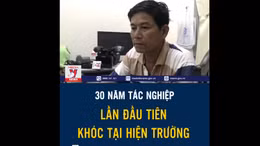 Phóng viên khóc nghẹn tại Trà Leng chia sẻ về bức ảnh cứu hộ gây xúc động