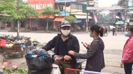 Nam Định nỗ lực phòng dịch tại chợ dân sinh