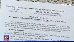 Vụ việc phát nhầm thuốc phá thai, Sở y tế Tiền Giang nói gì?