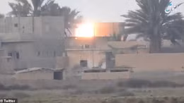 Cận cảnh IS phóng tên lửa chống tăng vào lực lượng Mỹ hậu thuẫn tại Syria