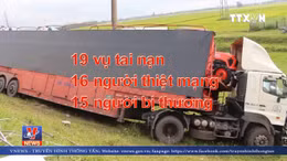 16 người thiệt mạng vì tai nạn giao thông trong ngày đầu nghỉ lễ