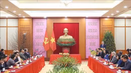 Tổng Bí thư tiếp đoàn kiều bào dự Chương trình 'Xuân Quê hương 2025'