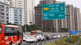 Nguy cơ 'vỡ' tiến độ đường nối cao tốc Pháp Vân - Cầu Giẽ với Vành đai 3