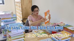 Sẵn sàng cung ứng sách giáo khoa cho năm học mới