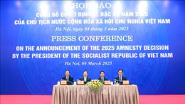 Công bố Quyết định về đặc xá năm 2025 của Chủ tịch nước