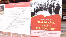 Trưng bày chuyên đề 'Hải Dương in dấu chân Người'